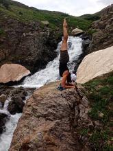 K-Lea Gifford, Iyengar Yoga Certified Instructor